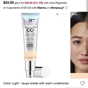 IT Cosmetics Your Skin But Better CC+ Cream with SPF 50+ - Light